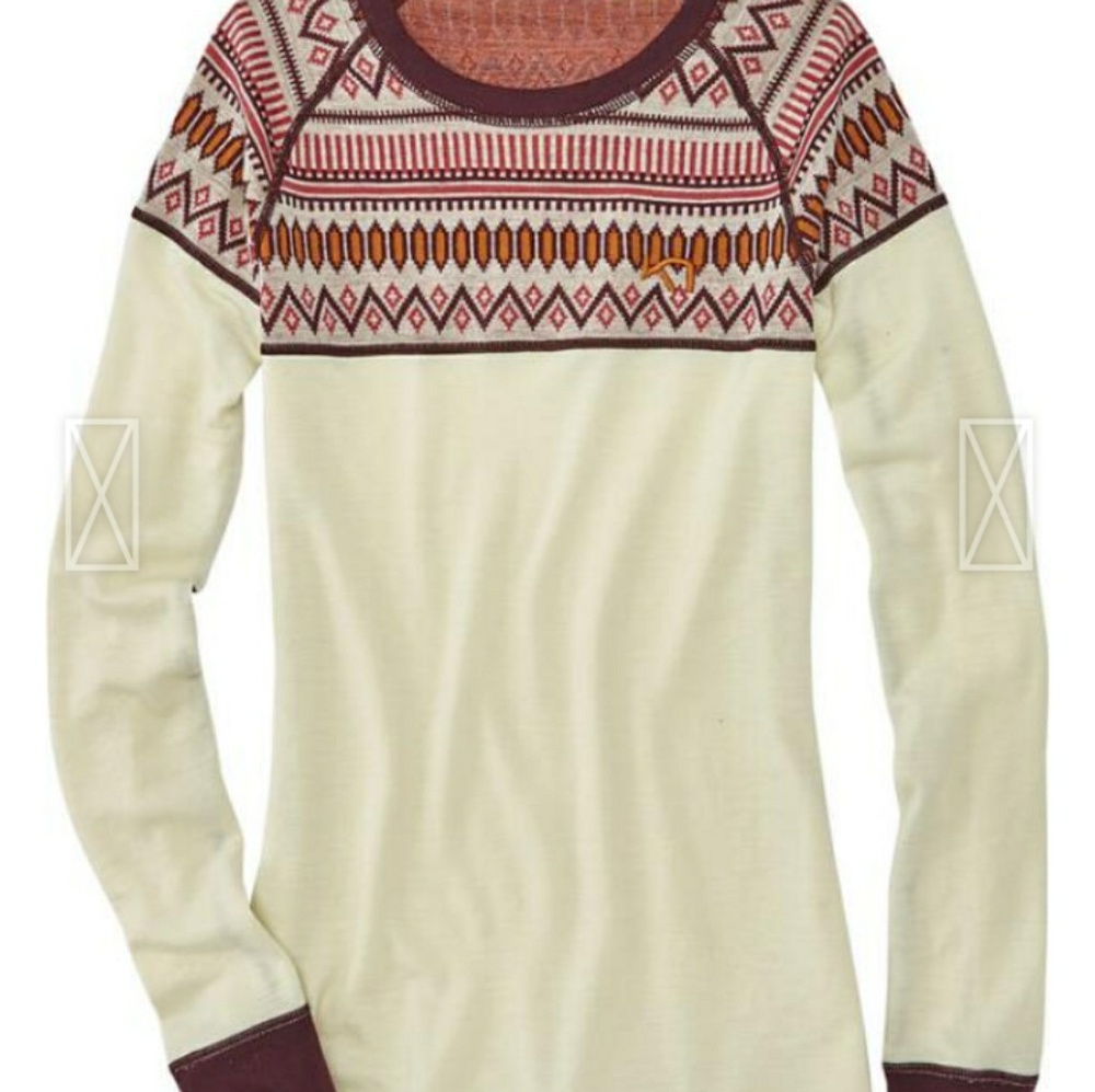 Kari Traa Scandi Wool Shirt New w/o Tags
